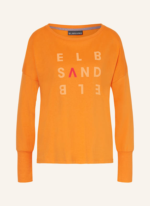ELBSAND Longsleeve INGIARA ORANGE
