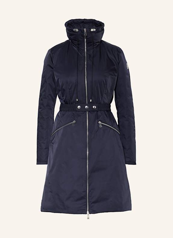 MONCLER Parka puchowa HERMANVILLE GRANATOWY