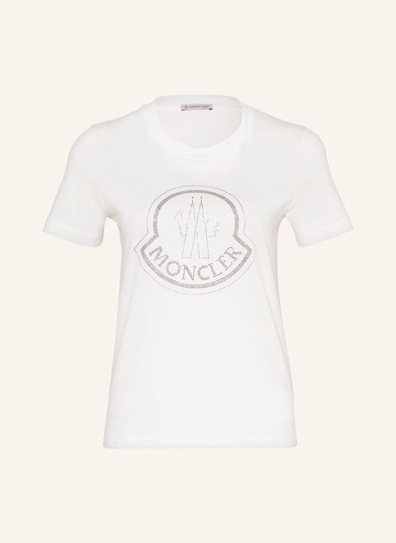 MONCLER Alpha Industries NASA T-shirt LS 176532 07 WEISS