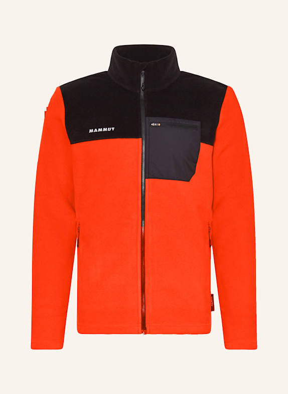 MAMMUT Fleecejacke INNOMINATA SCHWARZ/ ROT