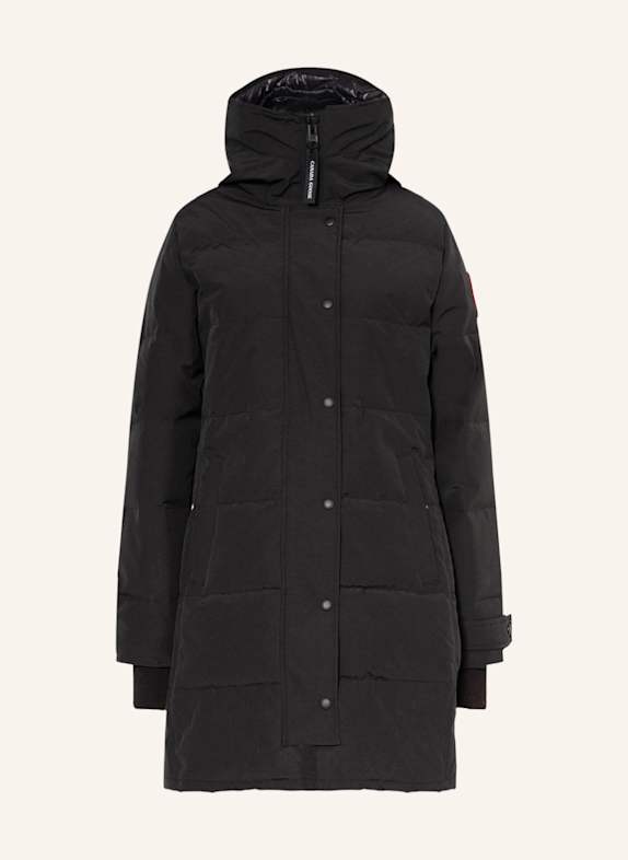 CANADA GOOSE Down parka SHELBURNE BLACK