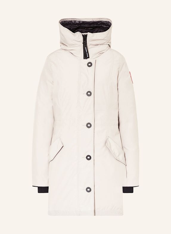 CANADA GOOSE Péřová parka ROSSCLAIR BÉŽOVÁ