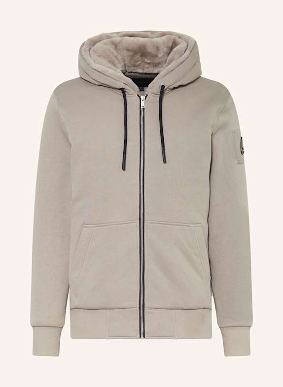 MOOSE KNUCKLES Sweat jacket BUNNY GRAY