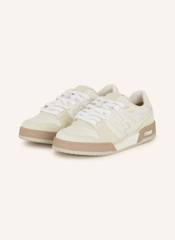 FENDI Sneaker  ECRU/ BEIGE/ HELLBRAUN