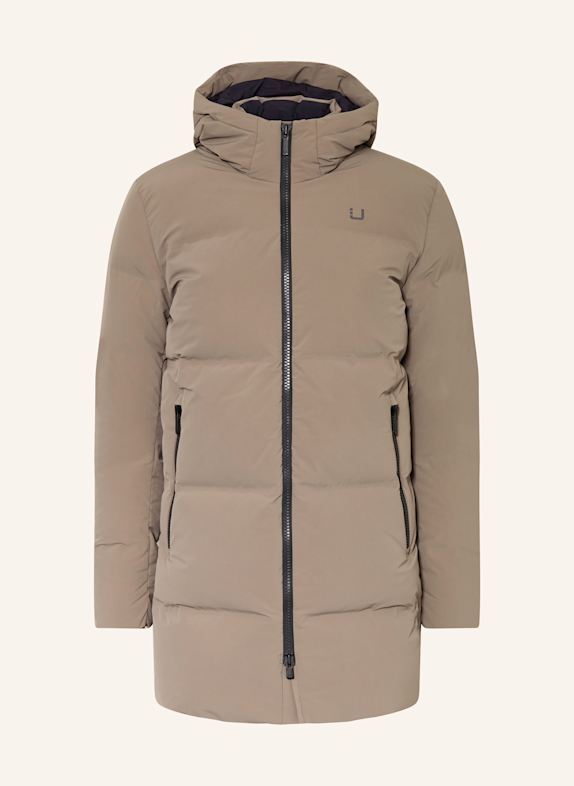 UBR Daunenjacke HELLBRAUN