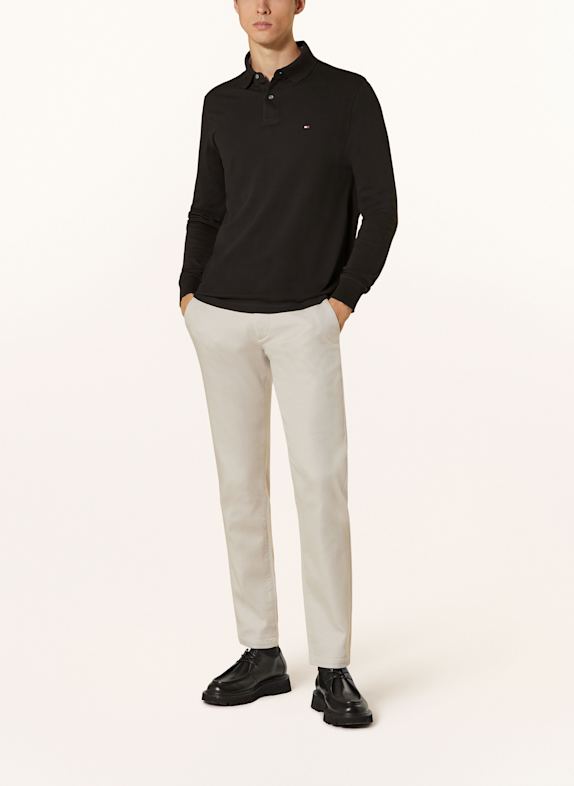TOMMY HILFIGER Pikétröja Regular Fit SVART