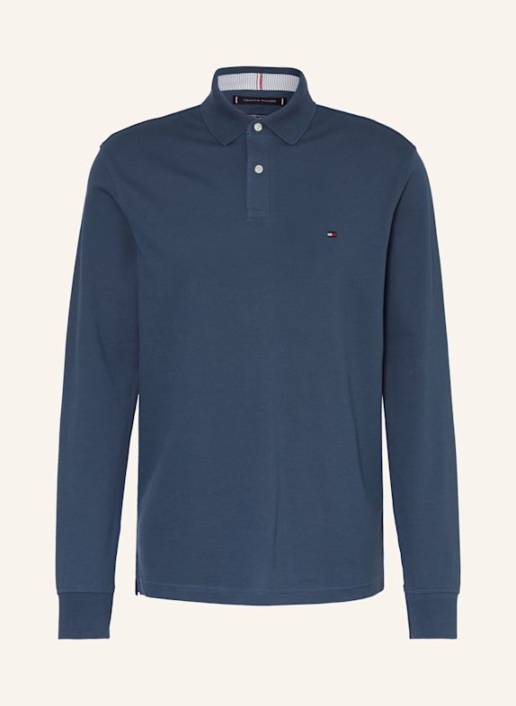 TOMMY HILFIGER Piqué-Poloshirt Regular Fit BLAUGRAU