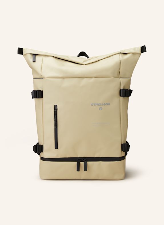 STRELLSON Backpack STOCKWELL 2.0 with laptop compartment LIGHT BROWN