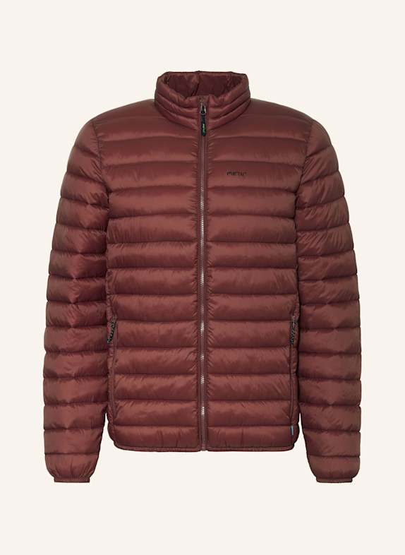 me°ru' Steppjacke WESTON DUNKELROT