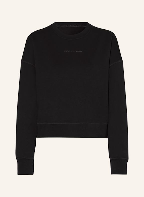 CANADA GOOSE Sweatshirt MUSKOKA SCHWARZ