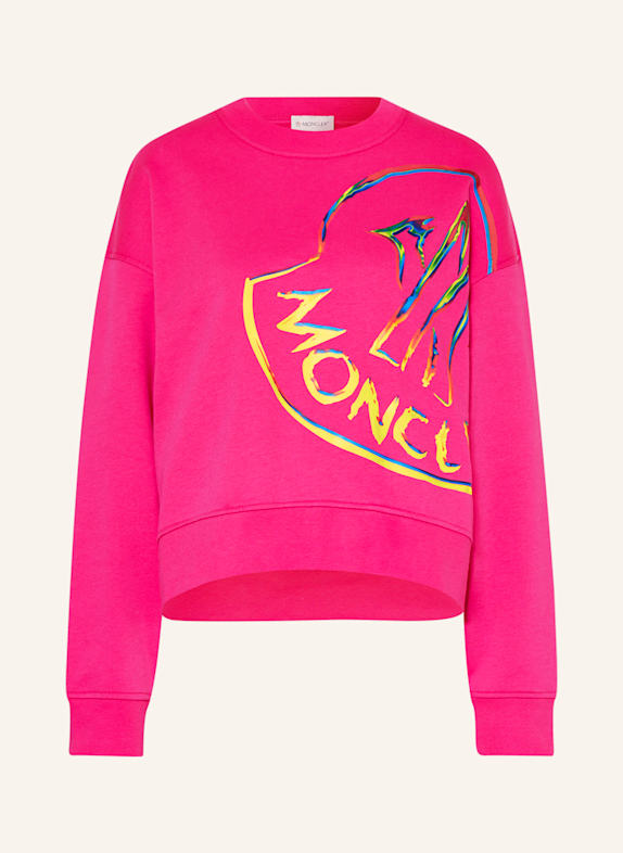 MONCLER Oversized-Sweatshirt PINK