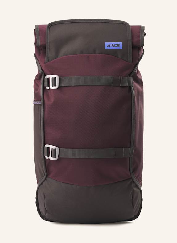AEVOR Rucksack TRIP PACK 26 l mit Laptop-Fach DUNKELROT/ DUNKELBRAUN