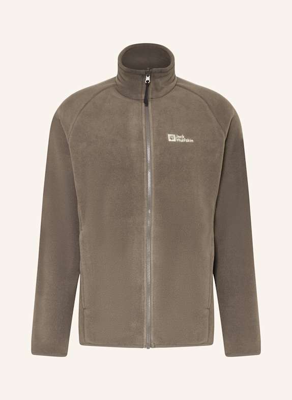 Jack Wolfskin Fleecejacke WALDSTEIG BRAUN