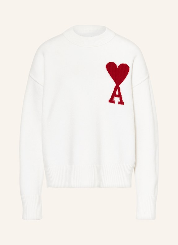 AMI PARIS Pullover WEISS