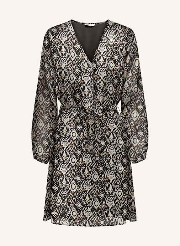 ONLY Kleid SCHWARZ/ GRAU/ HELLBRAUN