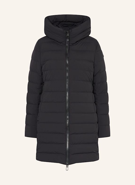 DUNO Lightweight-Daunenmantel CELLINI SCHWARZ