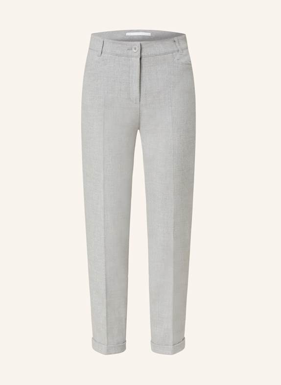 RAFFAELLO ROSSI Flannel trousers UTE LIGHT GRAY