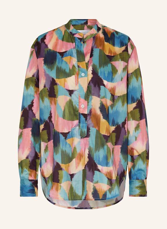rossana diva Blusenshirt LIBERTY BLAU/ DUNKELGELB/ HELLROT