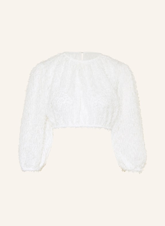 CocoVero Dirndlbluse OPHIE mit 3/4-Arm WEISS