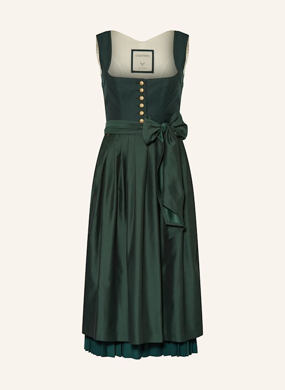 CocoVero Dirndl HEDI DUNKELGRÜN