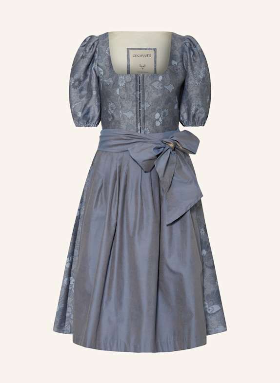 CocoVero Dirndl PAULINE GRAU/ BLAUGRAU