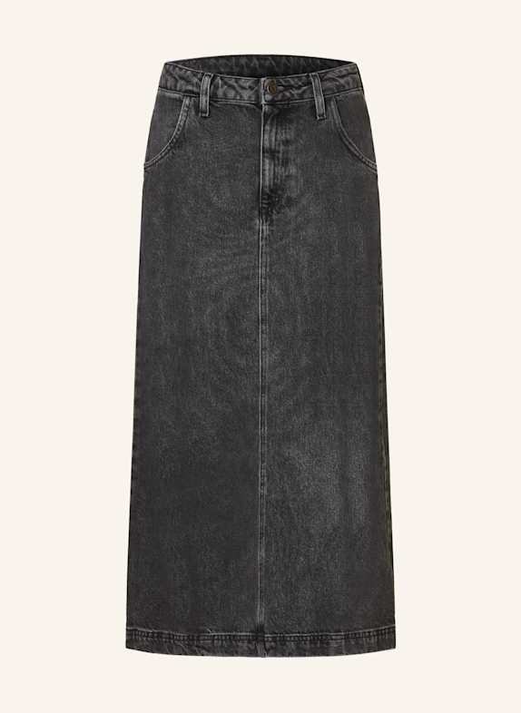 American Vintage Jeansrock YOPDAY BLAP BLACK BLACK POIVRE ET SEL