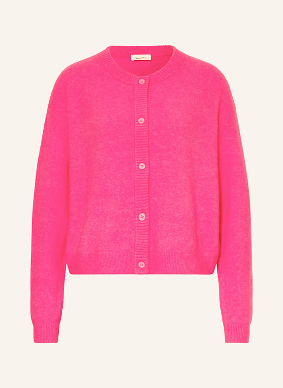 American Vintage Strickjacke DAMSVILLE NEONPINK