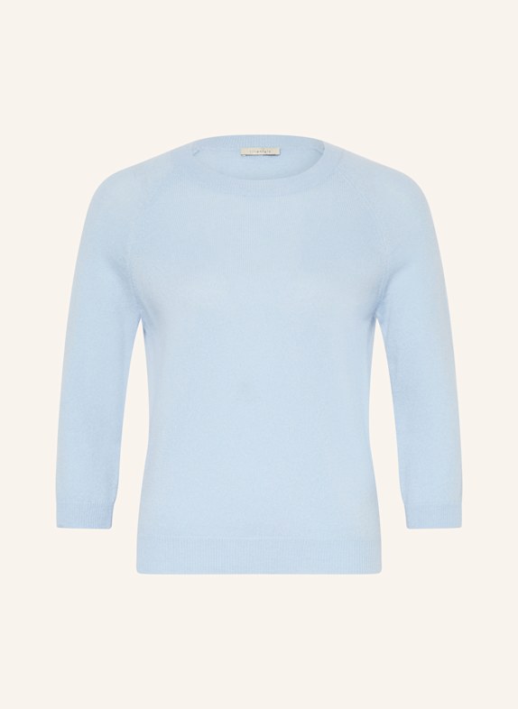 lilienfels Cashmere-Pullover mit 3/4-Arm HELLBLAU