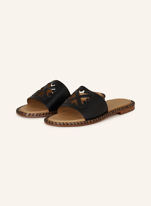 Off-White Pantoletten BOOKISH SCHWARZ/ CREME