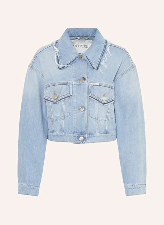 CLOSED Cropped-Jeansjacke LBL Light Blue