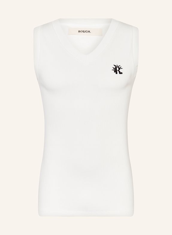 rough. Tank top WHITE
