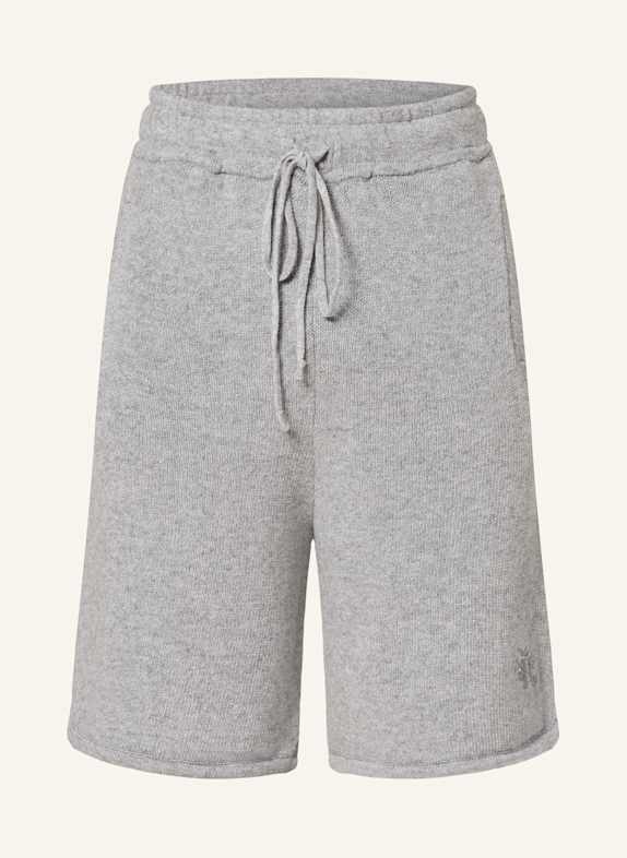 rough. Strickshorts GRAU