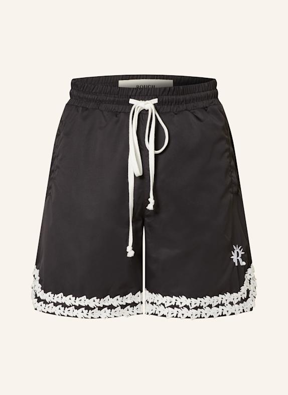 rough. Shorts SCHWARZ/ WEISS