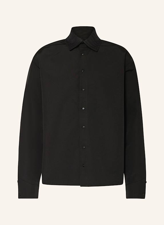 rough. Overshirt SCHWARZ