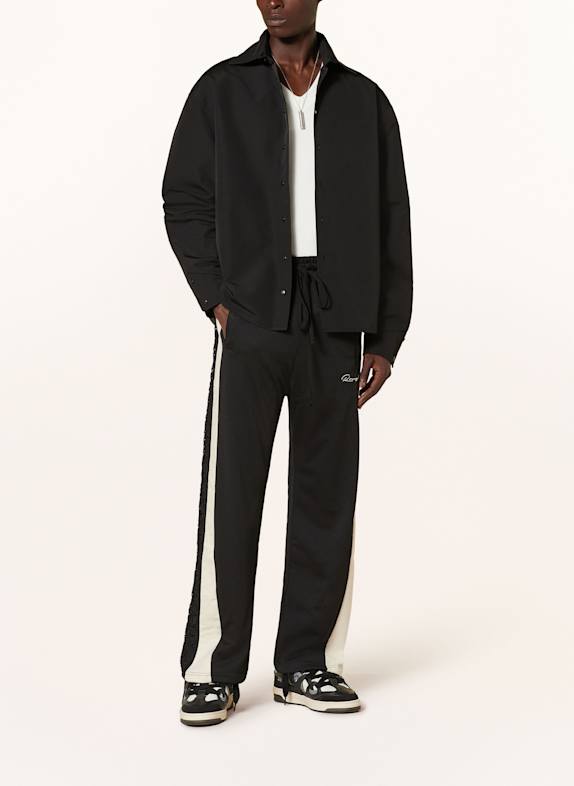 rough. Overshirt ZWART