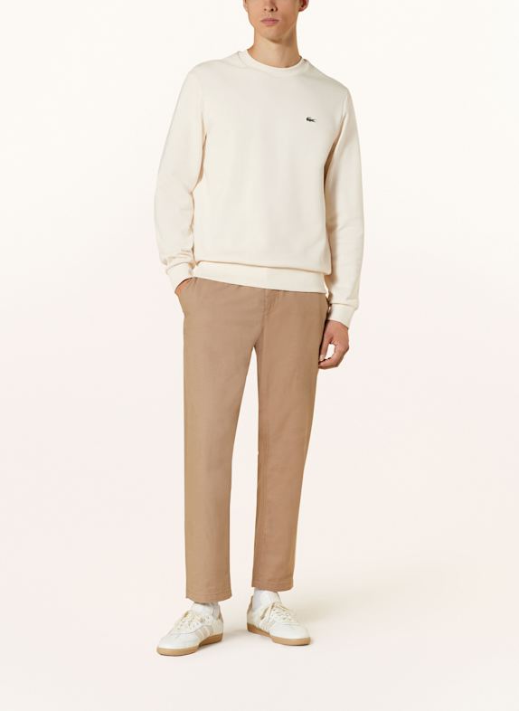 LACOSTE sweatshirt ECRU