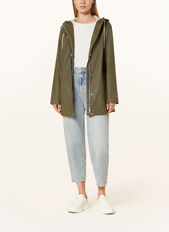 ILSE JACOBSEN Regenjacke OLIV