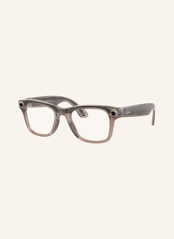 Ray-Ban Sonnenbrille RW4006 WAYFARER 6705P5 - GRAU/ TRANSPARENT
