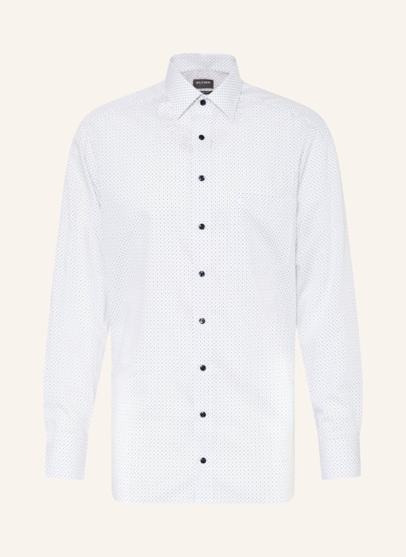 OLYMP Koszula Luxor comfort fit BIAŁY/ JASNOZIELONY/ NIEBIESKI