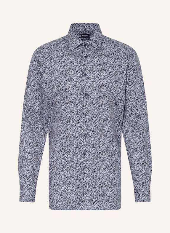 OLYMP Hemd Luxor modern fit DUNKELBLAU/ WEISS