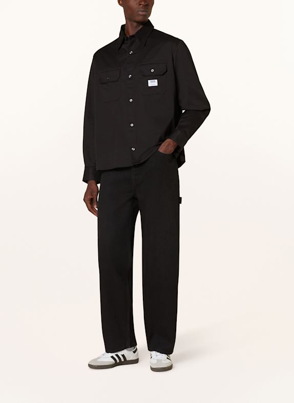 HUGO Overshirt EKYNONE ZWART