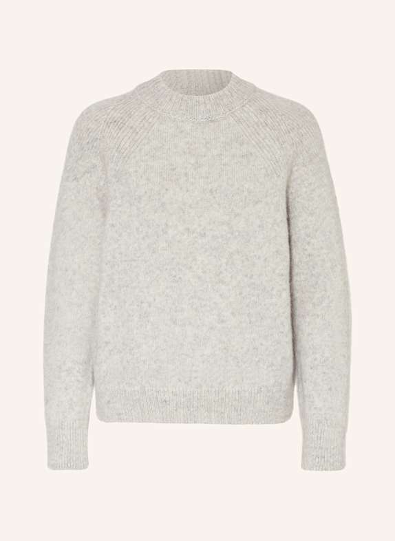 CLOSED Pullover mit Alpaka HELLGRAU