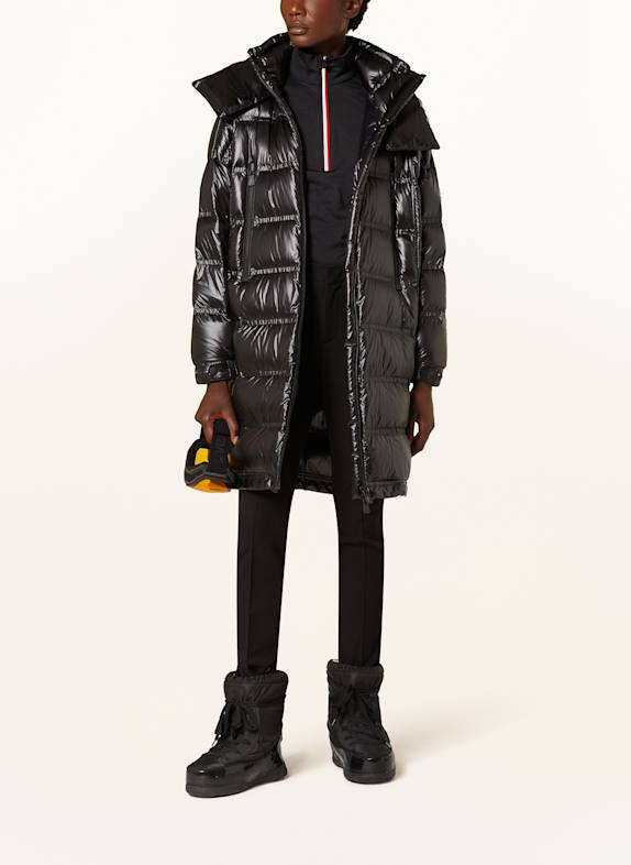 MONCLER GRENOBLE Oversized-Daunenmantel ROCHELAIRS SCHWARZ