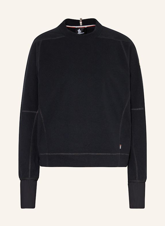 MONCLER GRENOBLE Fleecepullover SCHWARZ