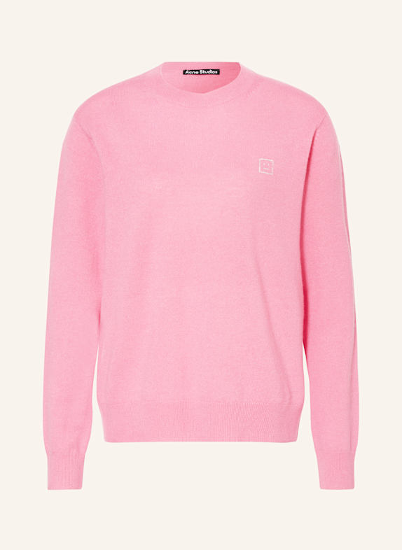 Acne Studios Pullover mit Schmucksteinen PINK