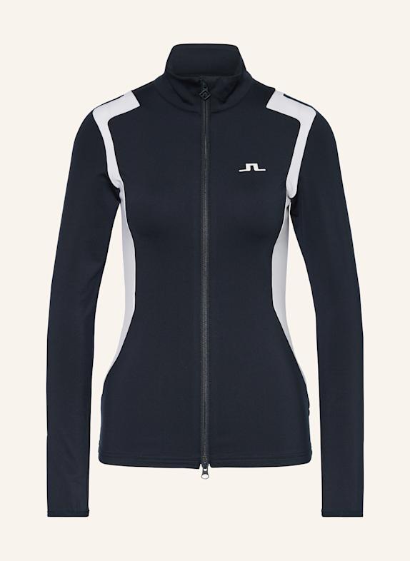 J.LINDEBERG Mid-layer jacket DARK BLUE/ WHITE