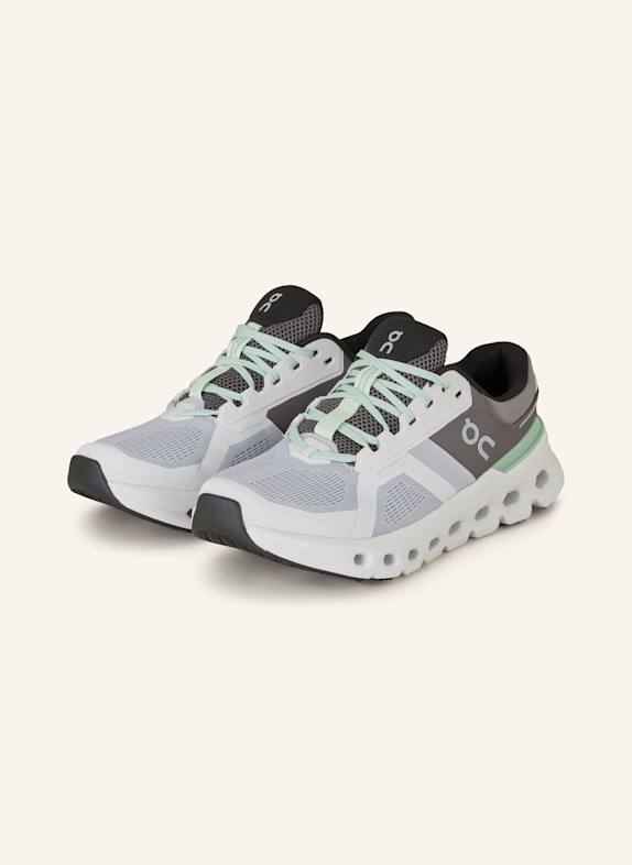 On Laufschuhe CLOUDRUNNER 2 GRAU/ HELLGRAU/ HELLGRÜN