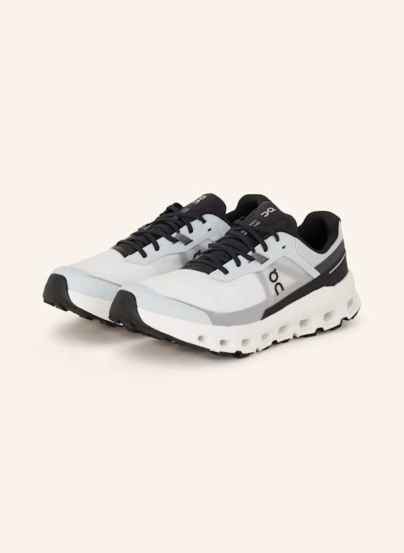 On Trailrunning-Schuhe CLOUDVISTA 2 WEISS/ SCHWARZ/ BLAUGRAU