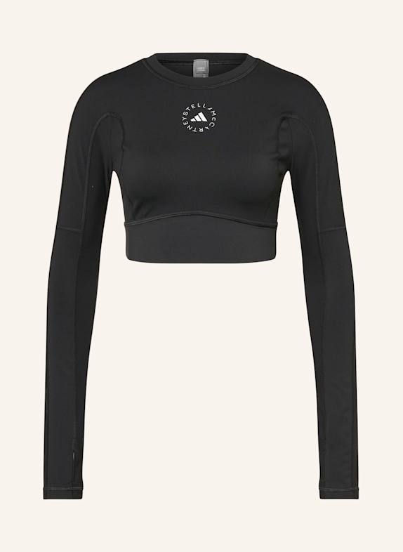 adidas by Stella McCartney Krótki top CZARNY