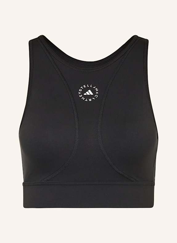 adidas by Stella McCartney Biustonosz sportowy TRUESTRENGTH POWER CZARNY